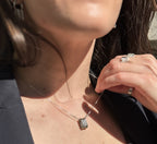 ANCHOR CAPSULE NECKLACE (15mm)